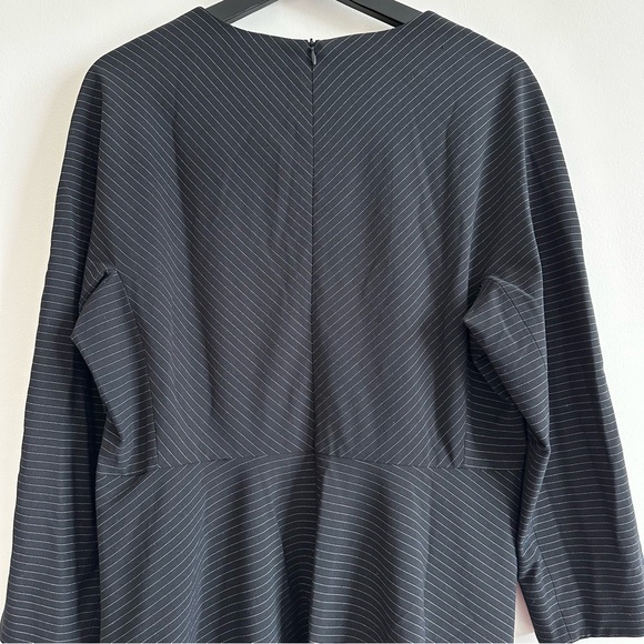 Anne Klein Black Pinstripe Top - Picture 10 of 15